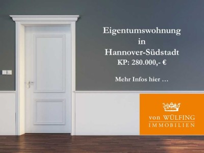 Eigentumswohnung in Hannover-Südstadt!
