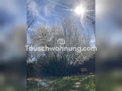 Tauschwohnung: Stuttgart SILLENBUCH, charmante Wohnung mit eigenem Garten