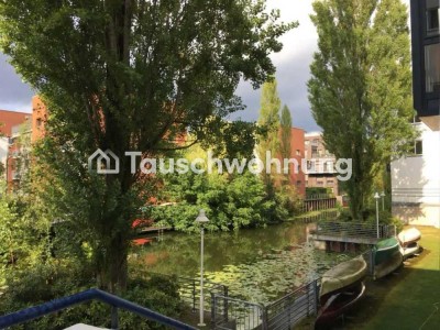 Tauschwohnung: 2 Zi-Whg | Südbalkon | TG | Alsterkanal | SUCHEN: 3-4 Zi.