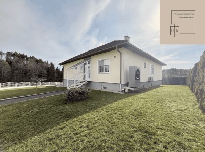 ein Zuhause mit Weite - großzügiger Bungalow mit herrlichem Garten und Baupotenzial in Stegersbach/Litzelsdorf