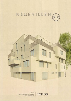 Neubau Neue Villen in Türkenschanz-Cottage. 2.Stock freier Rundumblick