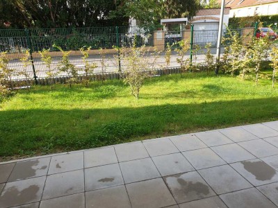 2-Zi EG Neubau-Wohnung mit Terasse/Balkon, Garten u. EBK in Berlin Rudow