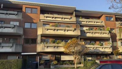 Moderne 3,5-Zi.-ETW mit Fußbodenheizung, großem Balkon & Garage im Herzen von Moers