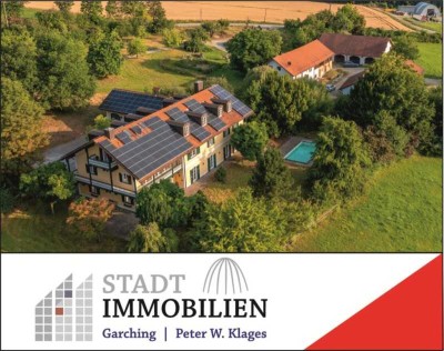Work-Life-Balance in Perfektion! In der bayerischen Toskana.
Landhausvilla in Bad Griesbach