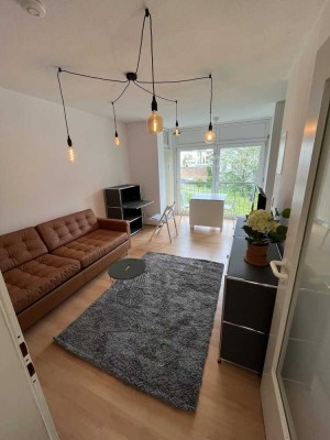 Vollmöblierte 1-Zi. Wohnung in Uni-Nähe, mit gehobener Innenausstattung in Freiburg im Breisgau