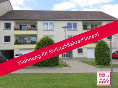Behindertengerechte 4-Zimmer-Wohnung mit eigener Garage  - "Freie Scholle eG"