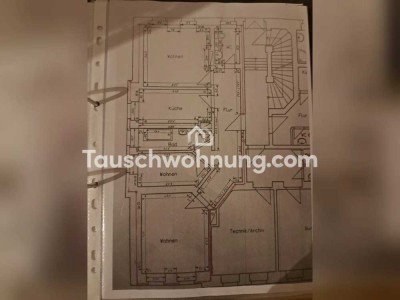 Tauschwohnung: 3Zi, 67m2 in Löbtau gegen mind. 55m2, 2Zi mit Balkon