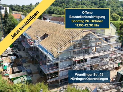 3-Zimmer-Neubau-Wohnung: Bezugsfertig Sommer 26