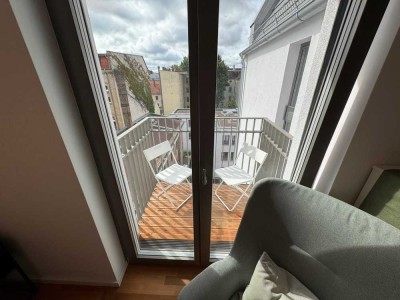 Weißensee: Berliner Allee: ERSTBEZUG im NEUBAU - ab SOFORT: 1-Zi-Whg, 23 m² - VHS 5. OG + BALKON