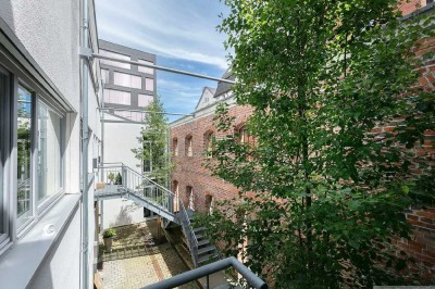 Moderne City-Maisonette-Wohnung mit Terrasse