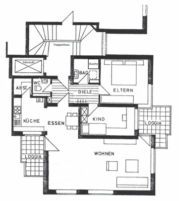 Gepflegte 3-Zimmer-Wohnung mit Balkon am Harpener Hellweg in Bochum Harpen, kein WBS und kein Amt
