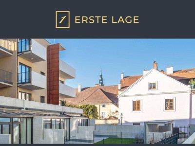 Krems, Altstadt, Neubau, Erstbezug: 3 Zimmer, 72m² Wfl., Terrasse, Garten, H12/T1