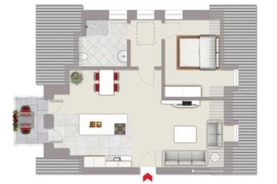Wohnung 4: Neubauprojekt Mehrfamilienhaus mit 5 schlüsselfertigen Wohnungen