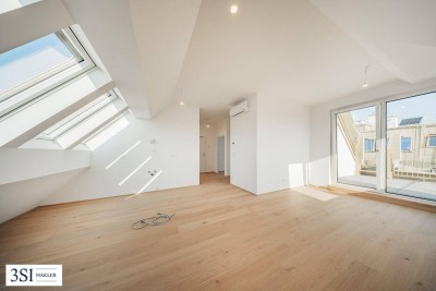 3-Zimmer-Dachgeschoßwohnung mit Dachterrasse!