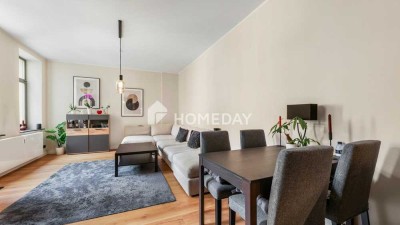 Möblierte 3-Zimmer-Wohnung mit Balkon, Loggia und moderner Ausstattung in Magdeburg-Stadtfeld Ost