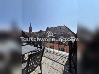 Tauschwohnung: Biete 1/1,5 Zimmer-Wohnung Stadtmitte Schwarzwaldcity