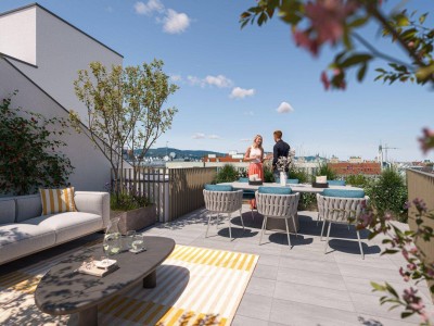 Hier entsteht Ihr neues Lebensgefühl – 3 m Raumhöhe, 200 m² Wohnen &amp; eine Terrasse, die den Himmel berührt