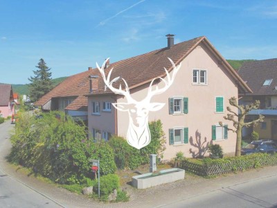 Schönes Einfamilienhaus mit separatem Ökonomieanteil in zentraler Lage von Grießen zu verkaufen