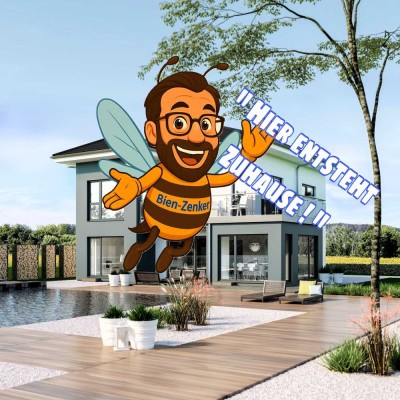 "Ich sorge für den Wabenbau - du ziehst nur noch ein!"