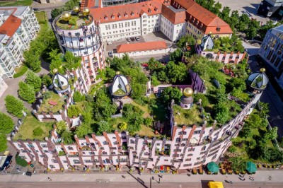 Geräumige 2-Raum-Wohnung im Hundertwasserhaus zu vermieten!