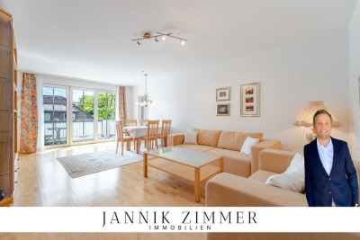 Sofort bezugsfrei - zentrale 2-Zimmer Wohnung mit Balkon, Garagenstellplatz & separater Küche