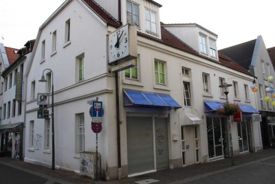 Wohn-/Geschäftshaus in der Fußgängerzone in der Altstadt von Recklinghausen.
