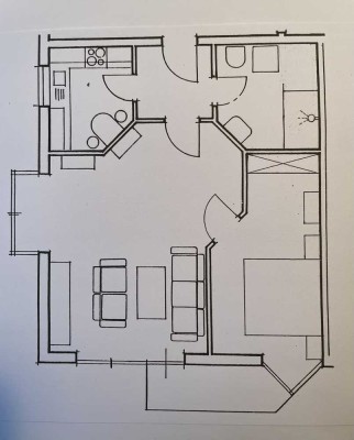 Ansprechende 2-Zimmer-Wohnung mit gehobener Innenausstattung mit Balkon in Gifhorn