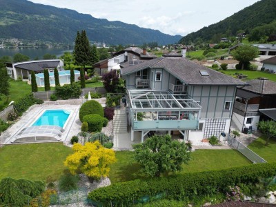 SEENSÜCHTIGE AUSBLICKE: MALERISCHES TRAUMHAUS mit IDYLLISCHEM SEEBLICK in OSSIACH