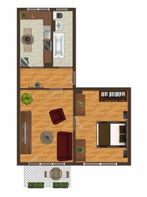 Meine Erdgeschosswohnung