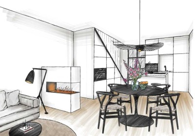 Lifestyle-Townhouse mit Kamin, Sauna und Loft-Style