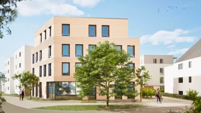 Moderne Penthouse-Wohnung mit 2 Dachterrassen in Tübinger Südstadt