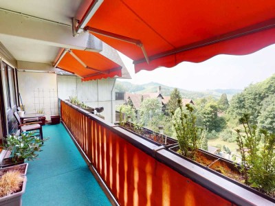 Ruhige 3-Zimmer-Wohnung mit Sonnenbalkon Tiefgarage und Aufzug