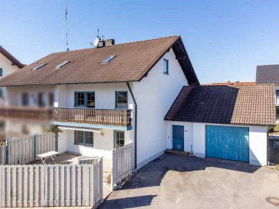 Moderne Doppelhaushälfte mit Garten, Balkon und viel Platz für die Familie