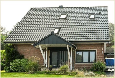 Volledig gerenoveerde vrijstaande woning/tweegezinswoning te koop in Gildehaus