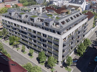 THE ARIK - Neubau trifft Rückzug – 2 Zimmer mit Balkon zur Innenhoflage