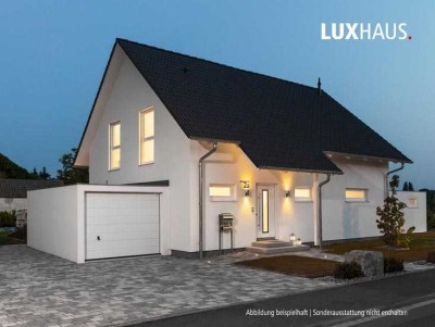 Einfamilienhaus mit Keller – 160 m² Wohnkomfort auf 594 m² Grundstück – Qualität von LUXHAUS