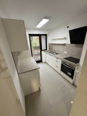 Doppelhaushälfte mit Terrasse und großem Garten in Kreßberg zu vermieten