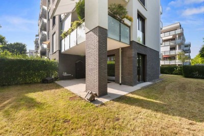 Moderne 3-Zimmer-EG-Wohnung mit Garten & zwei Terrassen in Freiburg-Neuburg