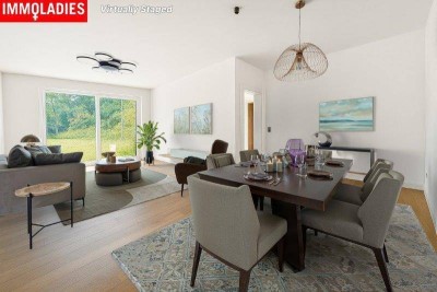 LUXUS Gartenwohnung in Parklage! 3 Zimmer inkl. Terrasse und Garten in Baden – Innenstadt!