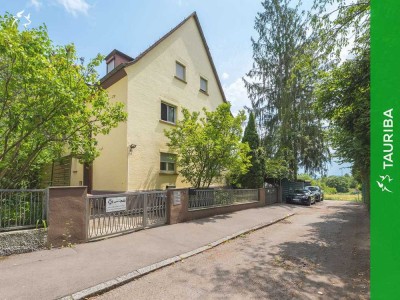 +++3 -Zimmer Wohnung mit Balkon, Gartenanteil & Stellplatz+++