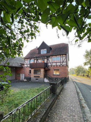 Kleine Hofreite an der Stadtgrenze zu Marburg