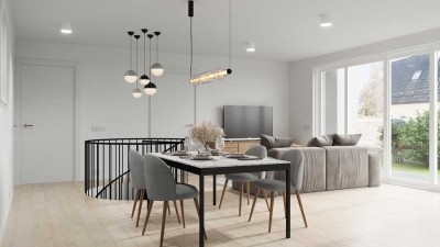 Familienparadies: Exklusive Neubauwohnung mit großem Privatgarten