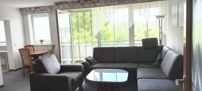 Möblierte 2-Zimmerwohnung mit TG-Stellplatz und Balkon