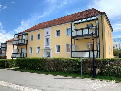 Tolle 2-Raum-Wohnung im Erdgeschoß mit Balkon