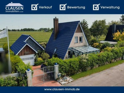 Wohnen, wo andere Urlaub machen - charmantes Einfamilienhaus an der Nordsee