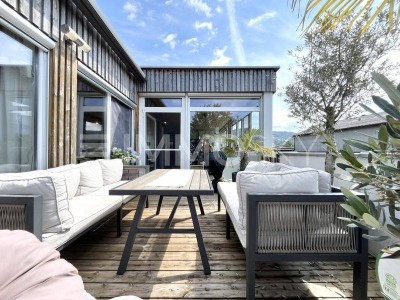 Wohnoase mit Garten und Panoramablick