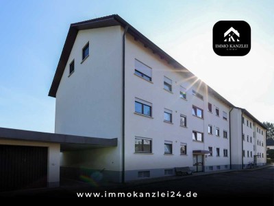 Frisch renovierte 3-Zimmer-Wohnung mit Balkon & Garage in Achern!