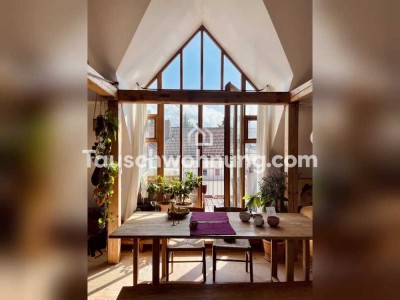 Tauschwohnung: Altbaumaisonette 3-Zimmer 97qm + 2 Balkone + Gartenzugang