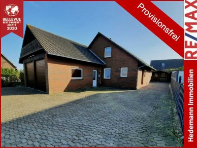 Provisionsfrei * Ferienhaus mit 4 Wohneinheiten in Dornumersiel a. d. Nordsee * 2900m vom Strand/Mee