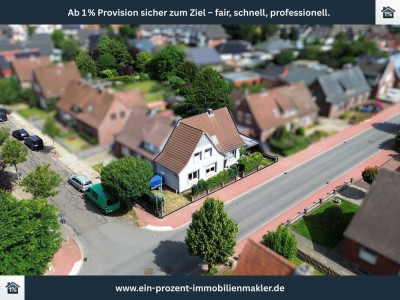 Verwirklichen Sie Ihren Wohntraum: Doppelhaushälfte mit Entwicklungspotenzial und Garten in Heide